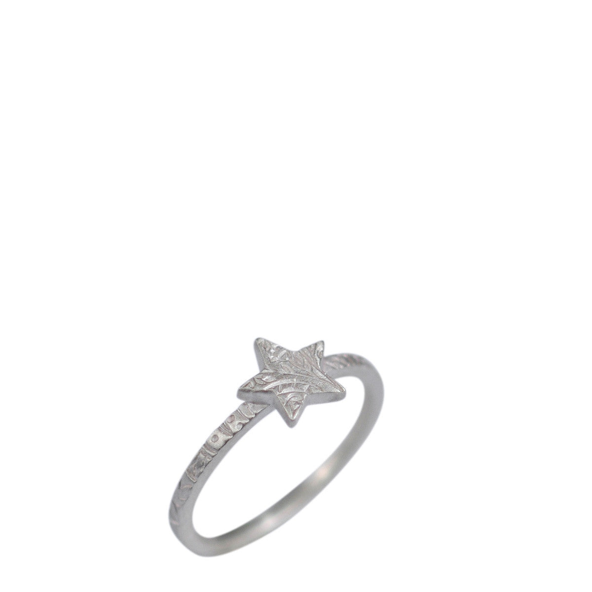 Sterling Silver Paisley Star Ring