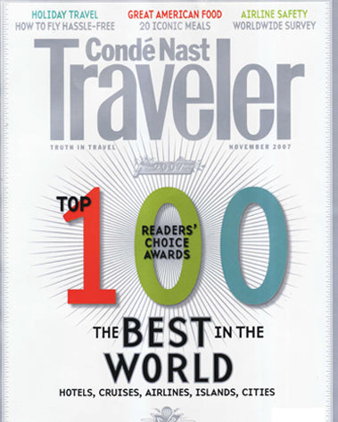 Conde Nast Traveler November 2007