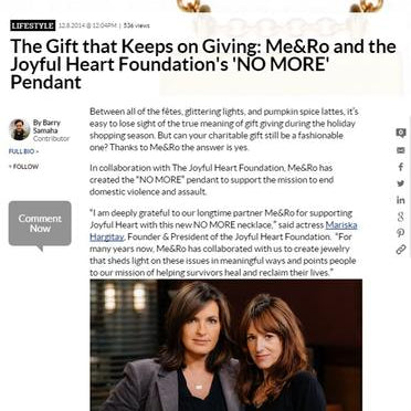Forbes Online December 2014