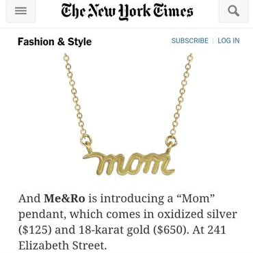 New York Times Online May 2016