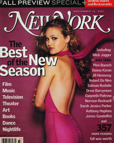 New York Magazine September 2001