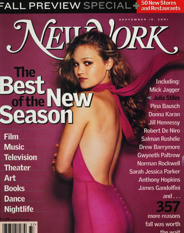 New York Magazine September 2001