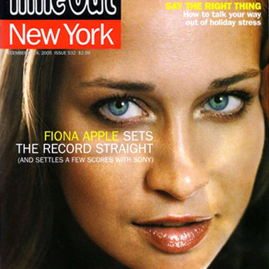 Time Out NY December 2005