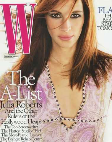 W Magazine March 2002