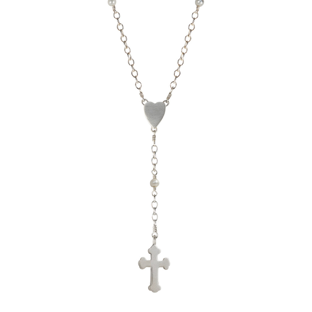 MASU（エムエーエスユー）のPEARL TAPE ROSARY NECKLACEの通販サイト 