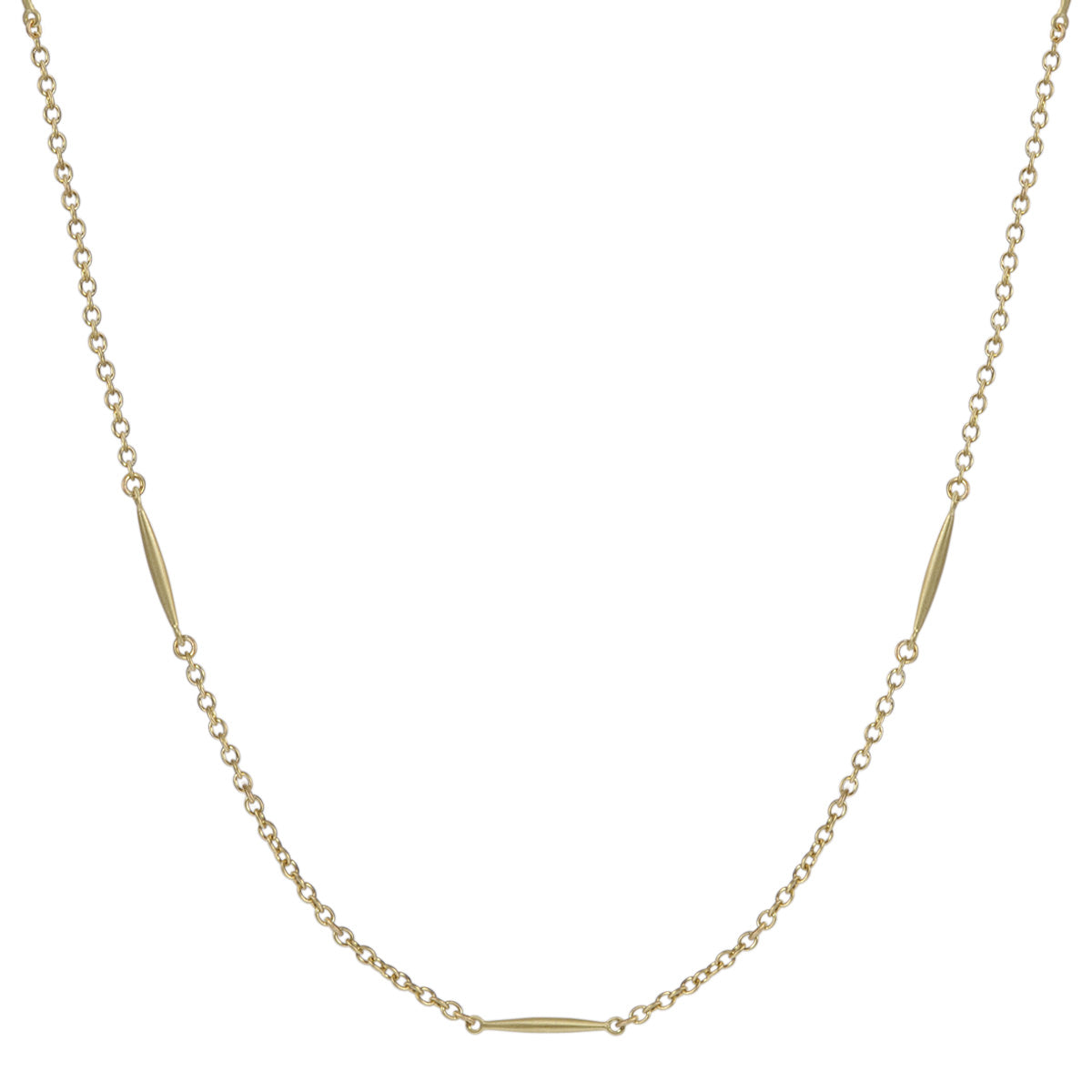 18K Gold Large Lure Necklace