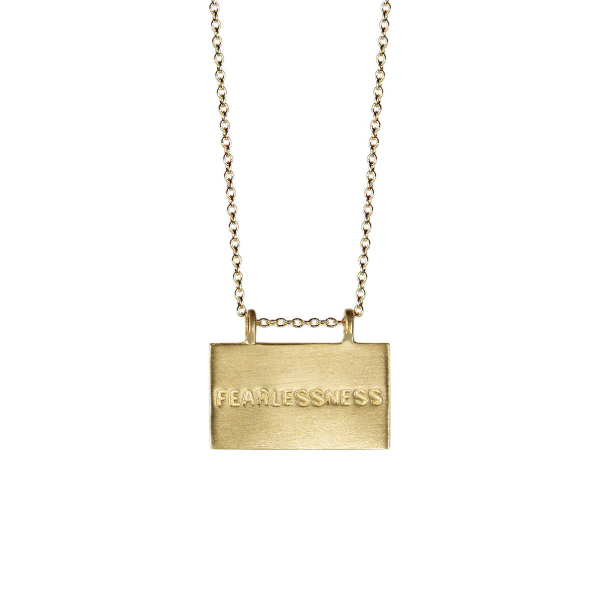 10K Gold Joyful Heart Foundation Fearlessness Pendant