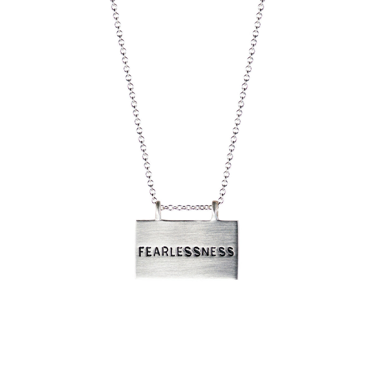 Sterling Silver Joyful Heart Foundation Fearlessness Pendant