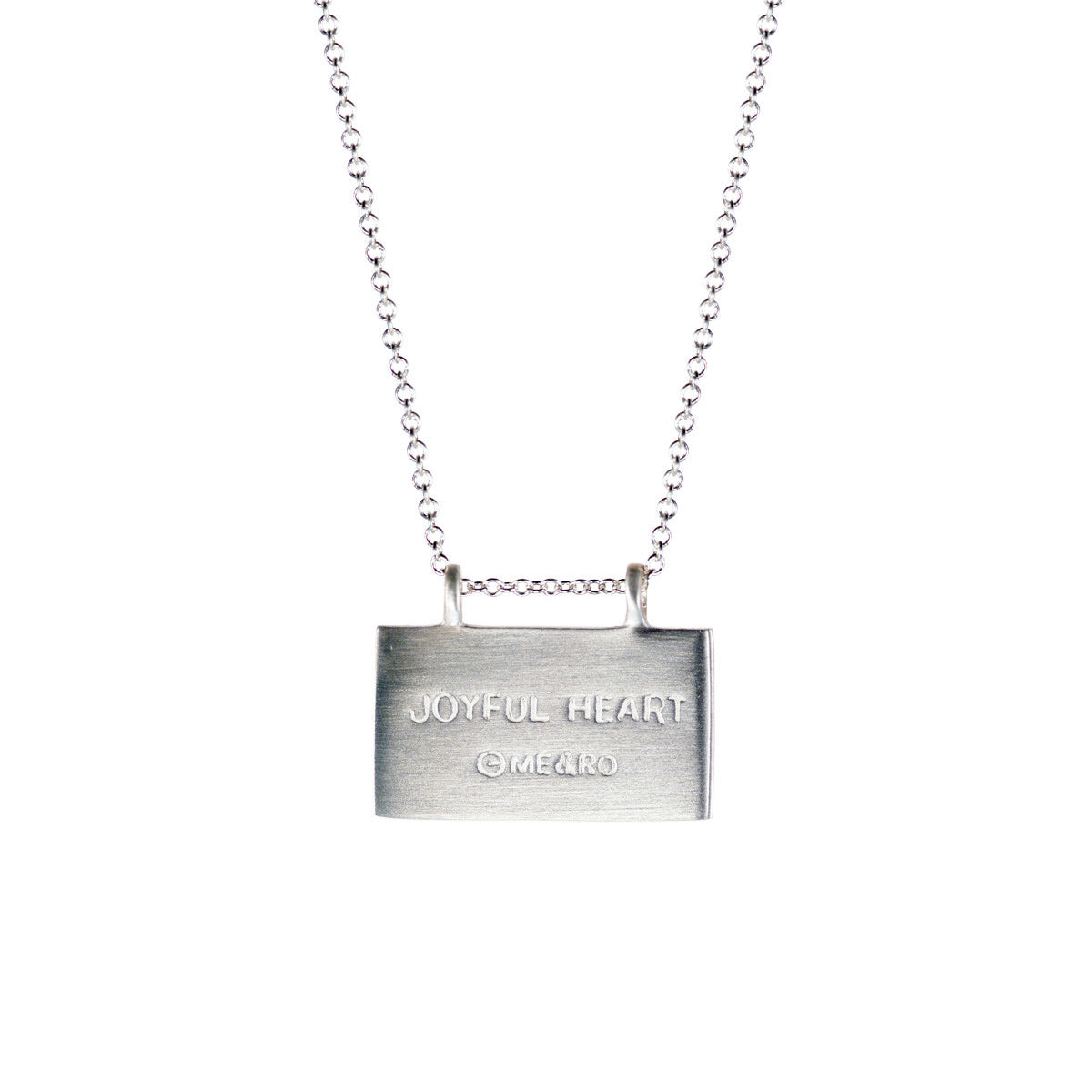 Sterling Silver Joyful Heart Foundation Fearlessness Pendant