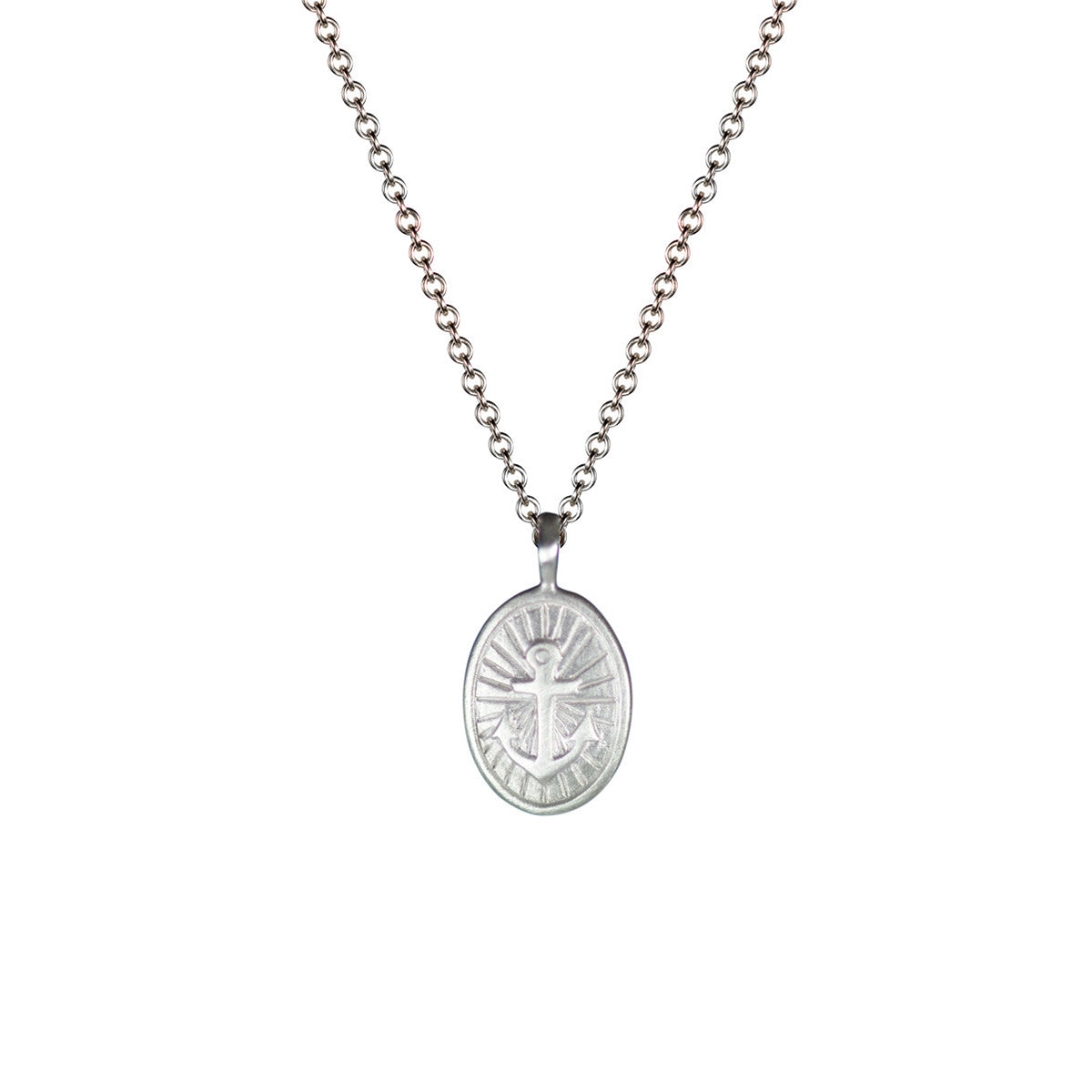 Sterling Silver Small Anchor Pendant