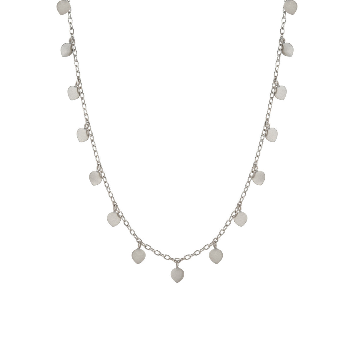 Sterling Silver Lotus Petal Chain