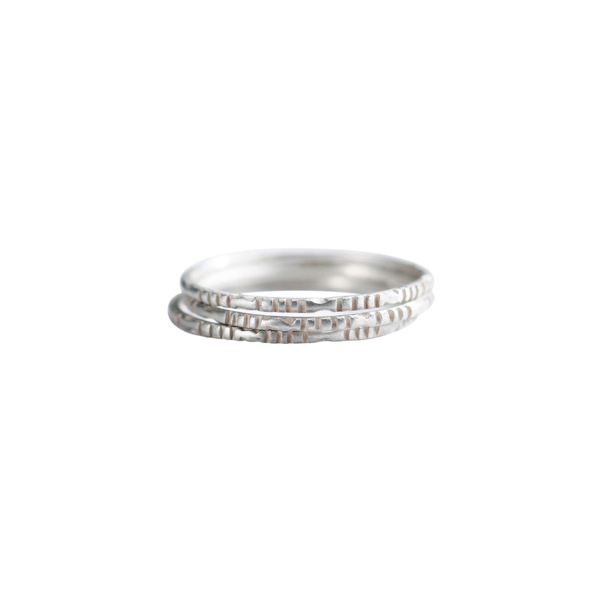 Sterling Silver Moroccan Rings (Set of Three)