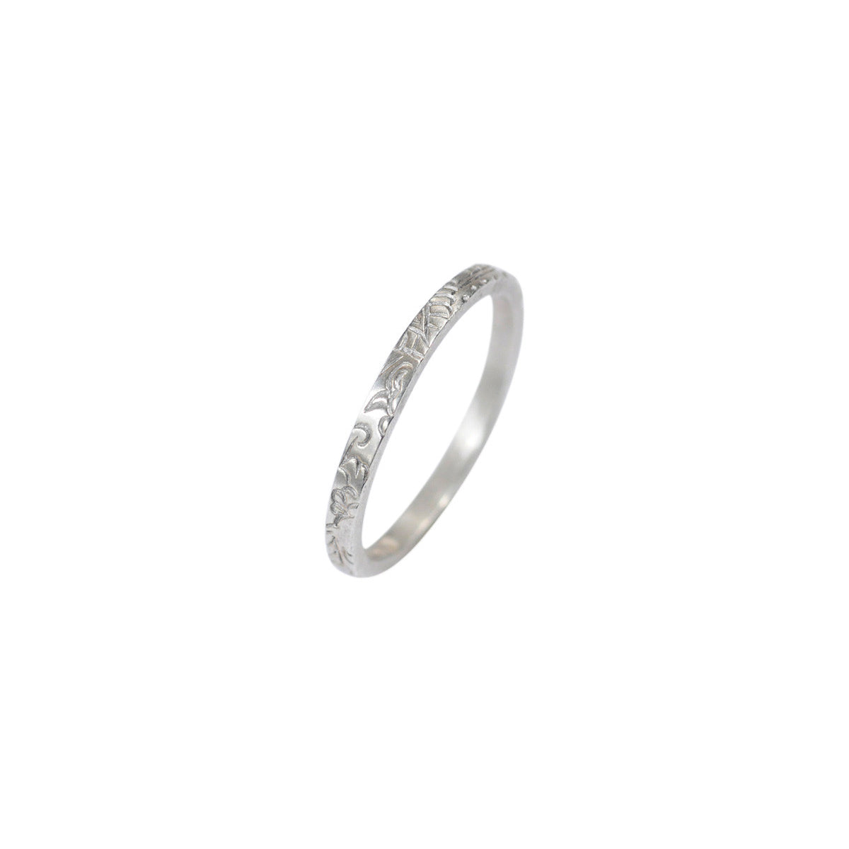 Sterling Silver Paisley Band