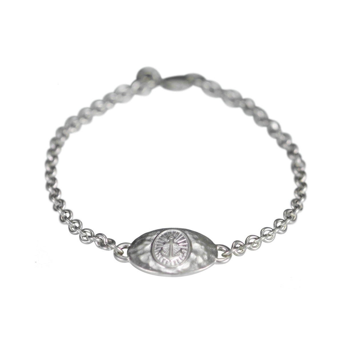 Sterling Silver Anchor Bracelet