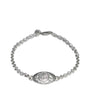 Sterling Silver Hope ID Bracelet on Chain