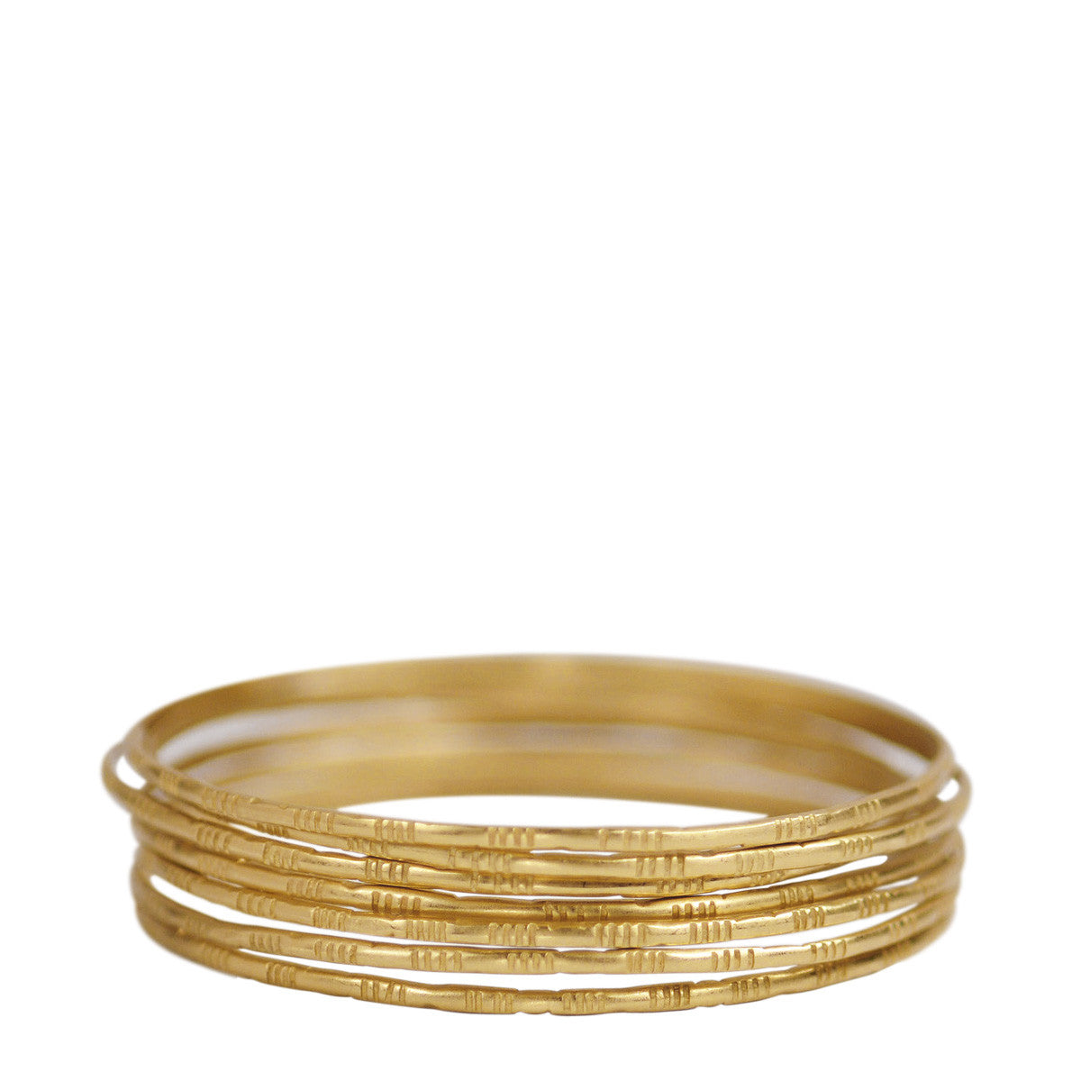 18K Gold Matte Finish Bangle Bracelet 68758: buy online in NYC. Best price  at TRAXNYC.