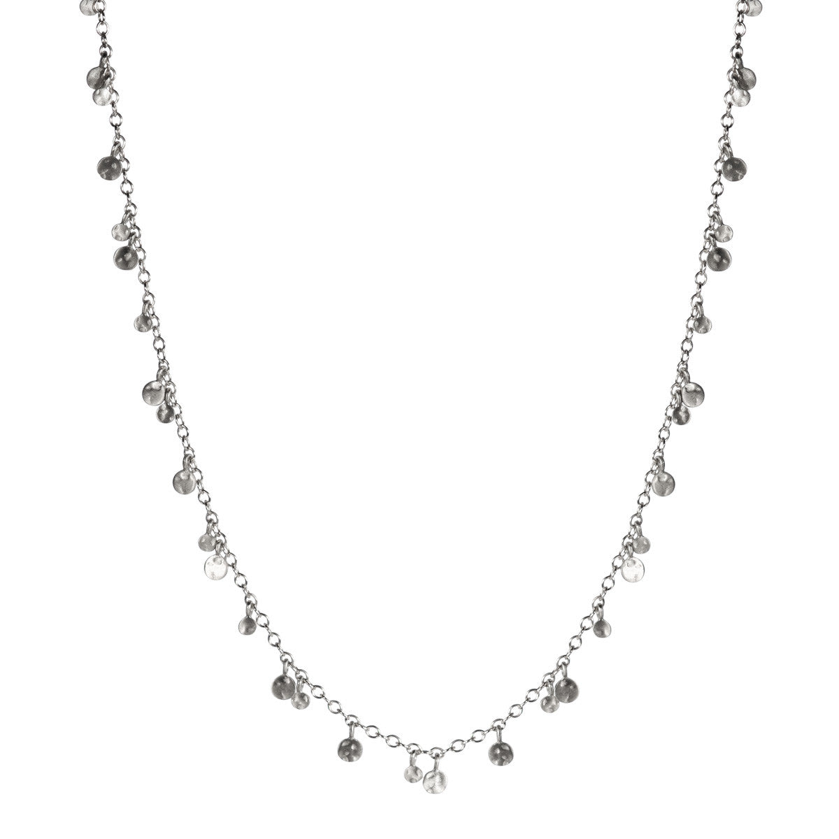 Silver Hammered Disc Necklace | Shropshire Jewellery Designs –  www.shropshirejewellerydesigns.co.uk