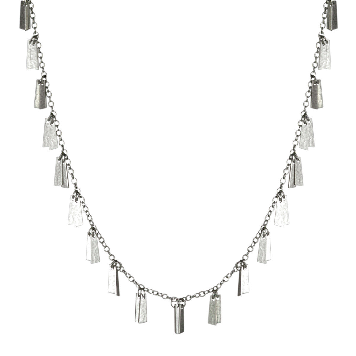 Sterling Silver Tibetan Flags on Chain