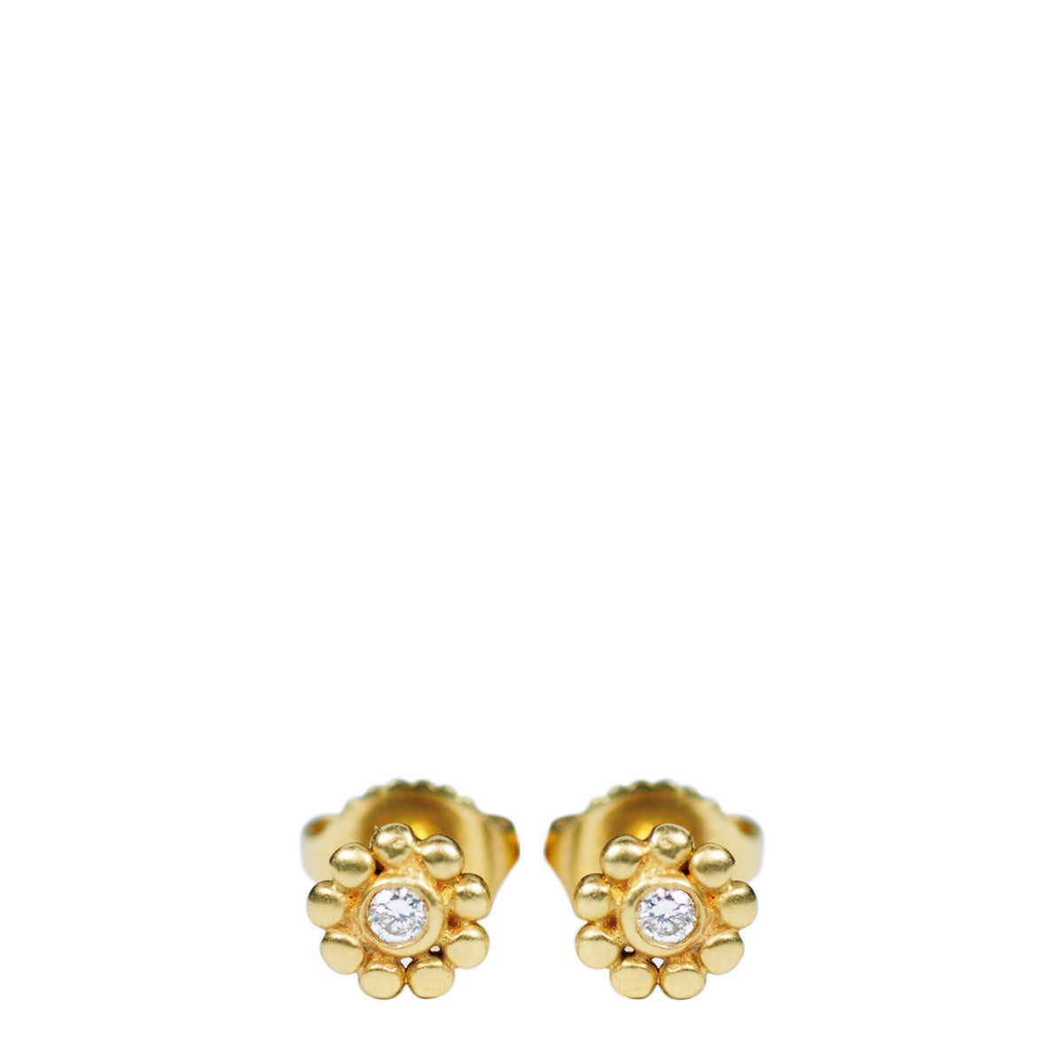Diamond & Pearl Drop Baby/Girls Earrings Screw Back | 14K Gold - The  Jeweled Lullaby