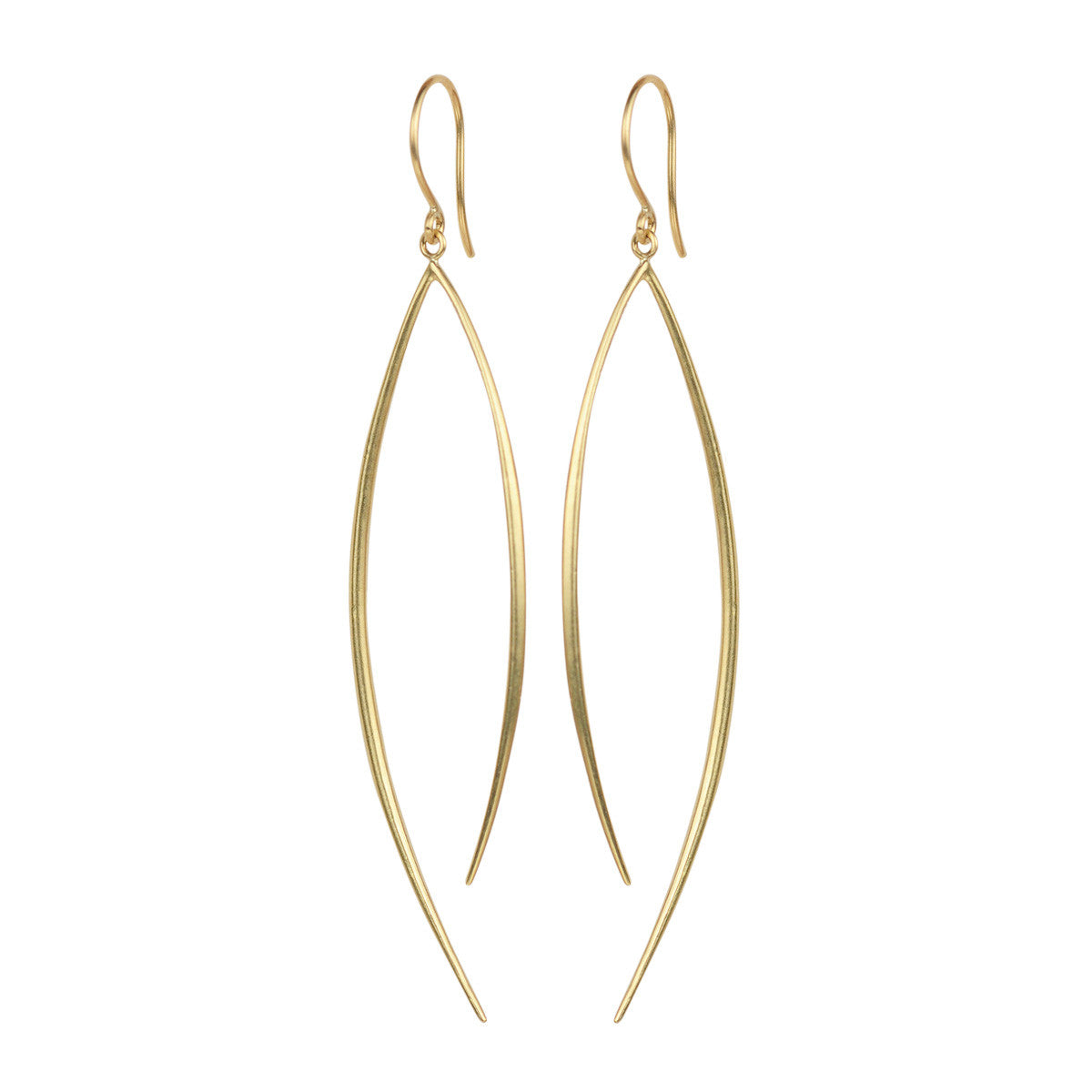 18K Gold Large O’ Earring