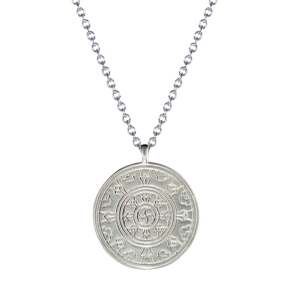 Sterling Silver Wheel of Transformation