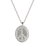 Sterling Silver Peace Symbol Pendant