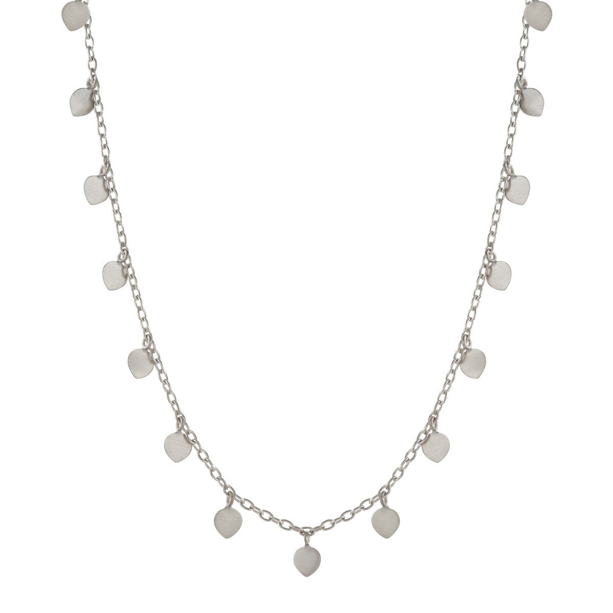 Sterling Silver Lotus Petal Chain