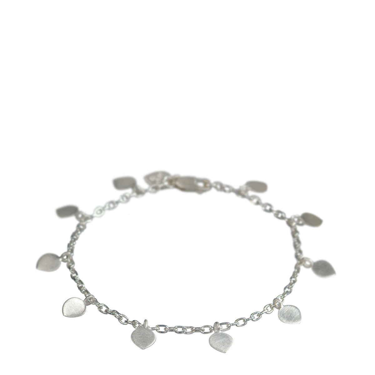 Sterling Silver Lotus Petal Bracelet